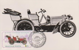 Hungary 1975 Ancient Cars, Swift 1911, Maximum Card - Cartoline Maximum