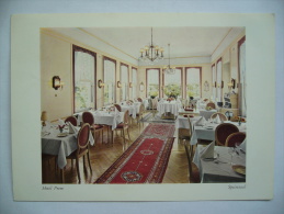 Germany: Hamburg - Hotel "Prem" Speisesaal - Interieur - Inside - 1969 Used - Mitte