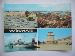 Germany: Wismar - Am Markt Im Überseehafen Platz Des Friedens - 1970's Unused - Wismar