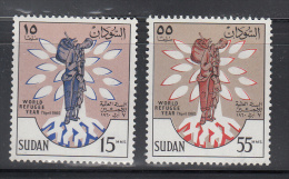 Sudan Scott No 128-29  Unused Hinged    Year  1960 - Sudan (1954-...)