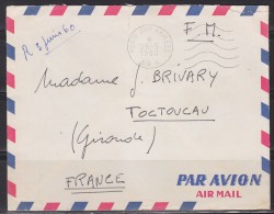 = Enveloppe Franchise Militaire Poste Aux Armées A.F.N. 26.5.1960 - Oorlog In Algerije