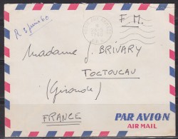 = Enveloppe Franchise Militaire Poste Aux Armées A.F.N. 26.5.1960 - War Of Algeria