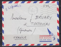 = Enveloppe Franchise Militaire Poste Aux Armées A.F.N. 29.3.1960 - Guerra D'Algeria