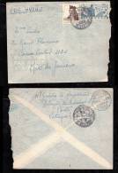 Portugal 1947 Airmail Cover To Brazil - Lettres & Documents