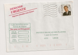 LETTRE BRIEF  MVTM 2532 EREMBODEGEM Seul Sur Lettre / Alleen Op Brief - 1993-2013 Rey Alberto II (MVTM)