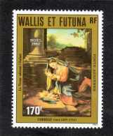 Wallis Et Futuna : Peintre : LE CORREGE "La Vierge Adorant L'Enfant" - Madone - Religieux - Art - Peinture -Noël - - Ongebruikt