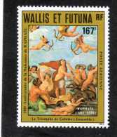 Wallis Et Futuna : Peintre : RAPHAËL"Le Triomphe De Galatée" - 500 Ans De Sa Naissance - Art - Peinture -Noël - - Unused Stamps