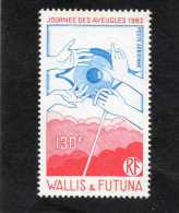 Wallis Et Futuna : Journée Des Aveugles - Cécité -  Santé - Médecine - - Unused Stamps