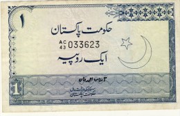 BILLET # PAKISTAN # 1  ROUPIE  # 1975/81 # PICK 24 # CIRCULE # - Pakistan