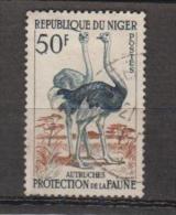 Niger YV 108 O 1959  Autruche - Ostriches