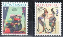 Slovakia 1995  Art Illustration Mi 236-237  - MNH (**) - Neufs