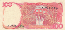 Billet  - B1015 -  Indonésie  - 100 Serarus  Rupiah  ( 2 Scans) - Indonésie