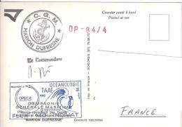 10025  MARION DUFRESNE -  OP 84/4 - CARTE POSTALE - Lettres & Documents