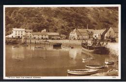 RB 957 - Postcard - The Quay & Boats From The Harbour - Minehead Somerset - Minehead