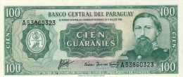 BILLET # PARAGUAY # 100 GUARANIES  # 1982  # NEUF # PICK 114 #  J.E DIAZ - Paraguay