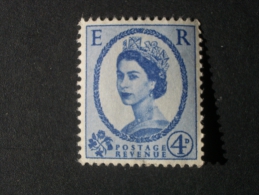GRANDE - BRETAGNE  *  *  De  1952 / 1954   "   Série Courante - Elizabeth II   "    N° 268      1  Val . - Ungebraucht