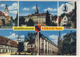 ERBACH / Odw., Luftkurort, Mehrbildkarte   1973 - Erbach