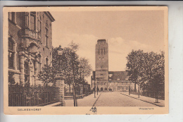 2870 DELMENHORST, Strassenpartie, Wasserturm, Water Tower, Chateau D'eau, 193... - Delmenhorst
