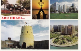 BT19222 Views Of Abu Dhabi The Capital  2 Scans - Ver. Arab. Emirate
