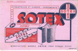 Pharmacie/ SOTEX/ Cotons Hydrophiles/ PONT-EVEQUE/ Isére/Vers 1945-1955    BUV58 - Chemist's