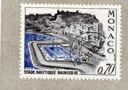 MONACO : Stade Nautique Rainier III Surchargé "AFFRANCts POSTES" - - Precancels