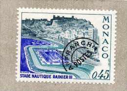 MONACO : Stade Nautique Rainier III Surchargé "AFFRANCts POSTES" - - Voorafgestempeld
