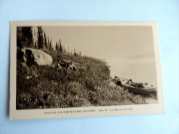 Carte Postale Ancienne : Missions D´ Extrême Nord Canadien : La Halte Sur La Rivière - Sonstige & Ohne Zuordnung