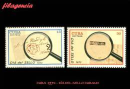 CUBA MINT. 1973-08 DÍA DEL SELLO CUBANO - Nuovi