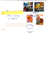 BRASILE  2005  - Lettera Per La Lituania - - Cartas & Documentos