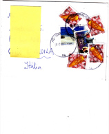 BRASILE  2005  - Lettera Per L'Italia - (affrancatura Curiosa) - Lettres & Documents