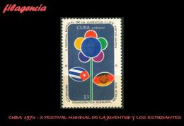 CUBA MINT. 1973-13 FESTIVAL MUNDIAL DE LA JUVENTUD EN BERLÍN - Nuevos