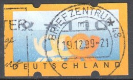 BRD Bund 1999 ATM Nr.3.2 -110 Gestempelt Used - Viñetas De Franqueo [ATM]