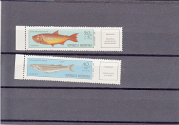 Argentinië 1079/1080 Vissen/fishes/poissons Compl.set  MNH - Unused Stamps