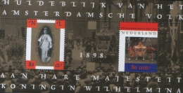 Olanda Pays-Bas Nederland Netherlands 1998  Foglietto Incoronazione Della Regina Wilhelmina   ** MNH - Neufs