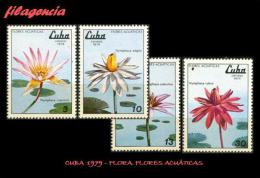 CUBA MINT. 1979-05 FLORA. FLORES ACUÁTICAS - Nuevos