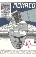MONACO - Communications - Timbre Et Tampon Jour D'émission 1988 - Maximum Cards