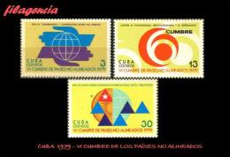 CUBA MINT. 1979-08 VI CONFERENCIA CUMBRE DE LOS PAÍSES NO ALINEADOS - Nuovi