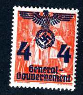 1851e  General Gov. 1934  Michel #18 PF I  Mnh**~  ( Cat.€ 50.00 )  Offers Welcome! - Algemene Overheid