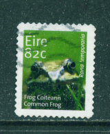 IRELAND - 2011+  Common Frog  82c  Self Adhesive  Used As Scan - Gebraucht