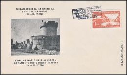 Yugoslavia 1960, Illustrated Cover "Week Of Museum" - Lettres & Documents