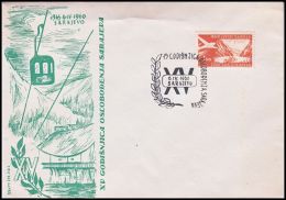 Yugoslavia 1960, Illustrated Cover "15 Anniversary Of The Liberation Of Sarajevo" - Lettres & Documents