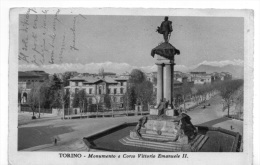 TORINO - Monumento  E  Corso Vittorio Emanuele II - Andere Monumente & Gebäude