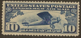 USA 1927 10c Air Transatlantic SG A646 HM #AL446 - 1b. 1918-1940 Ongebruikt