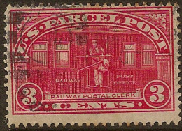 USA 1912 3c Parcel Post SG P425 U #AL761 - Taxe Sur Le Port