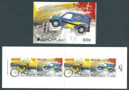 Greece 2013 Europa Cept  - "Postman Van" Booklet  With 2 Sets 2-Side Perforated MNH - Libretti
