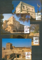 Israel MC - 2001, Michel/Philex No. : 1545,1561,1572,1608, - MNH - *** - Maximum Card - Cartoline Maximum