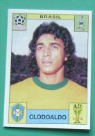 CLODOALDO BRASIL MEXICO 1970 #32 PANINI FIFA WORLD CUP STORY STICKER SOCCER FUSSBALL FOOTBALL - Edizione Inglese