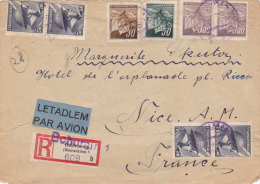 LETTRE TCHECOSLOVAQUIE 1945 - Covers & Documents