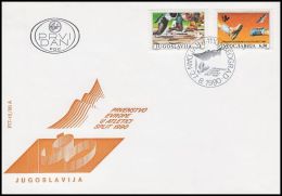 Yugoslavia 1990, FDC Cover "European Athletic Championship In Split 1990" - FDC