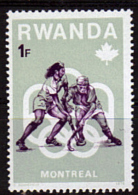 RWANDA    N° 716  * *   Jo 1976  Hockey Sur Gazon - Rasenhockey